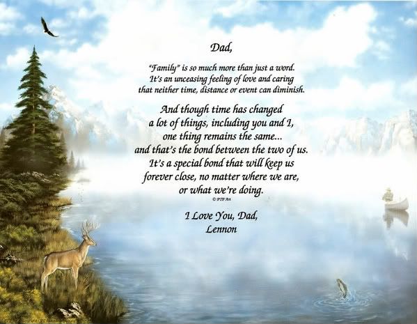 love you dad poems. I Love You Dad,