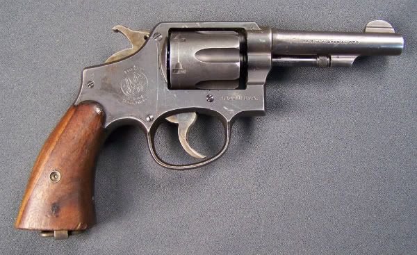 WWII S&W Smith & Wesson M&P Victory Revolver Crane Yoke K Frame USED PARKERIZED 