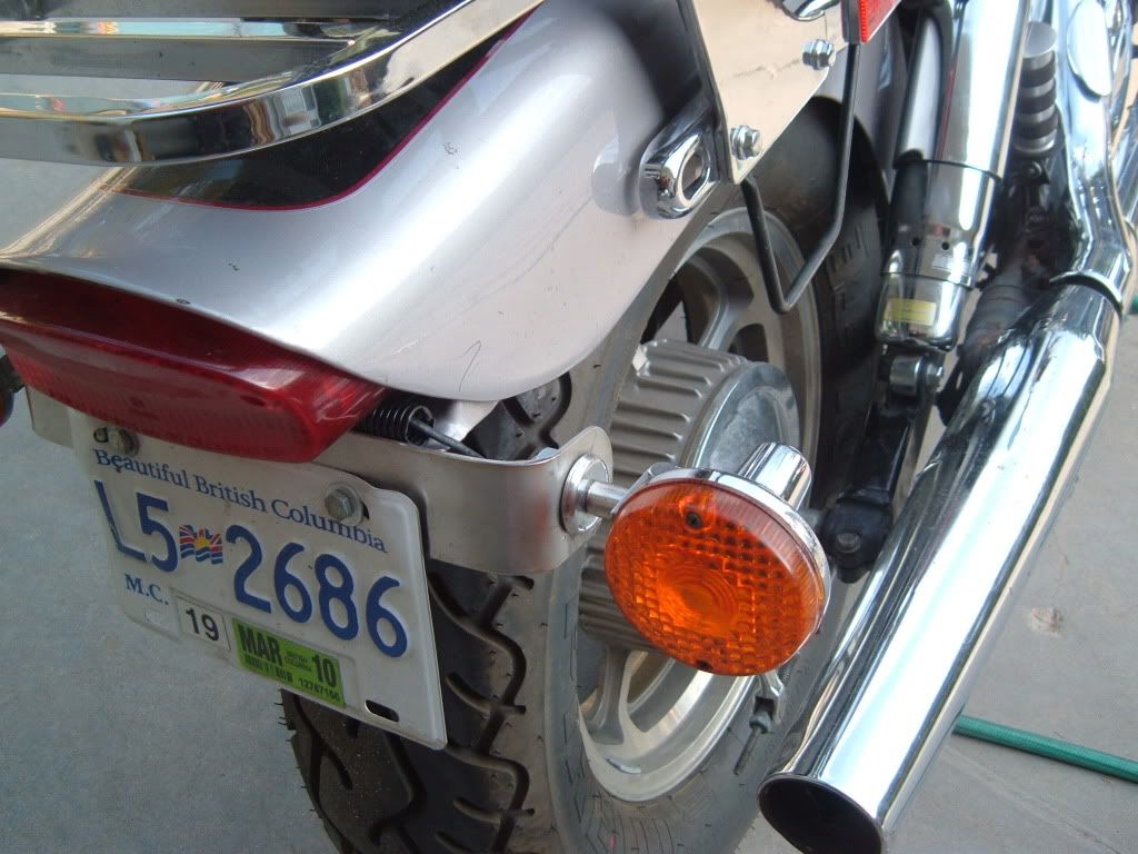 Rear Signal Relocation Honda Shadow Forums