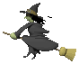 witch gif photo: HALLOWEEN witch_fly_md_clr.gif