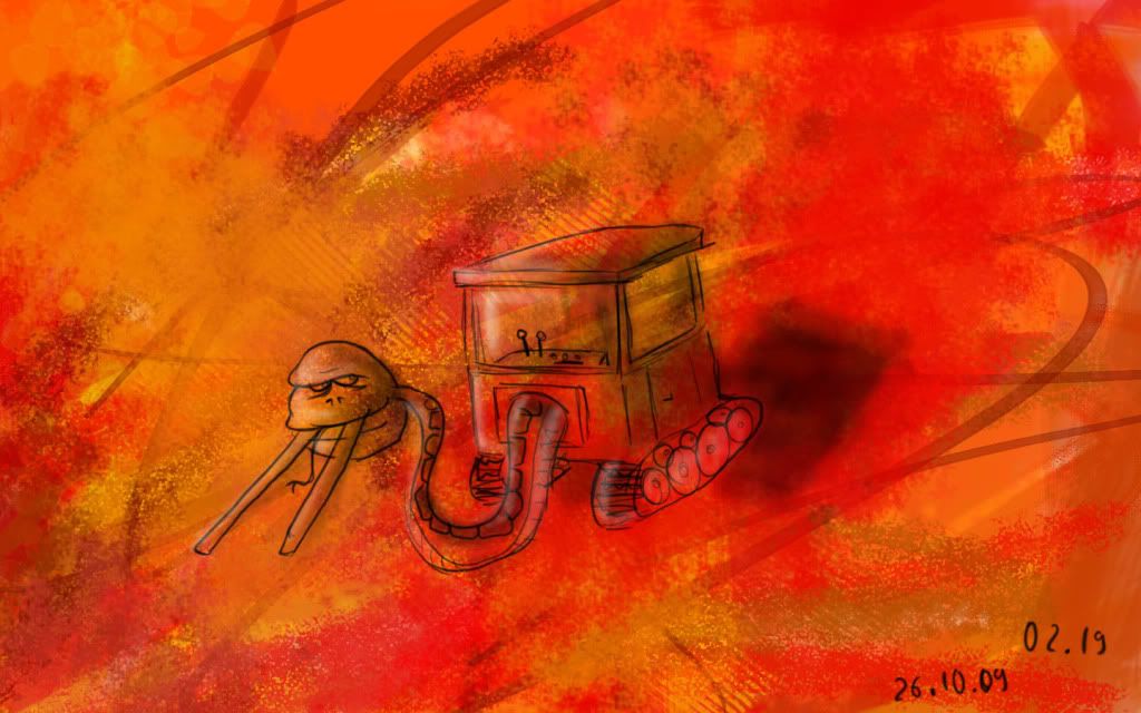 The dream of an elephant The dream of an elephant