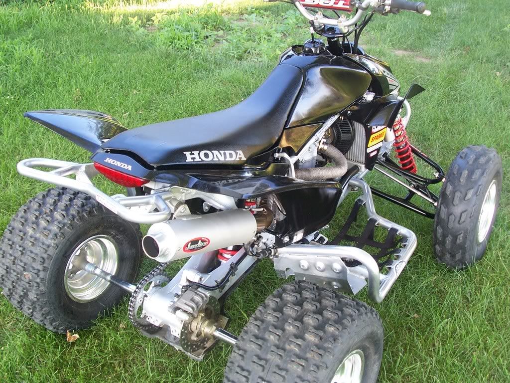 Stock taillight with Pro Armor Grab Bar? Honda TRX 450R