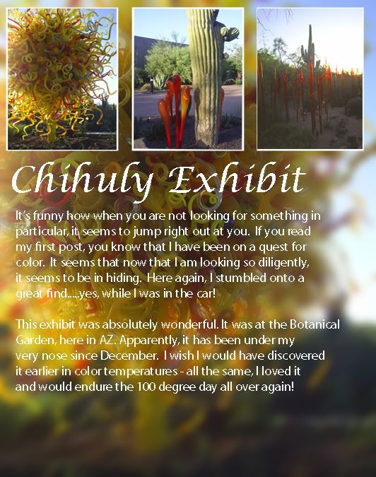 Chihuly Exhibit