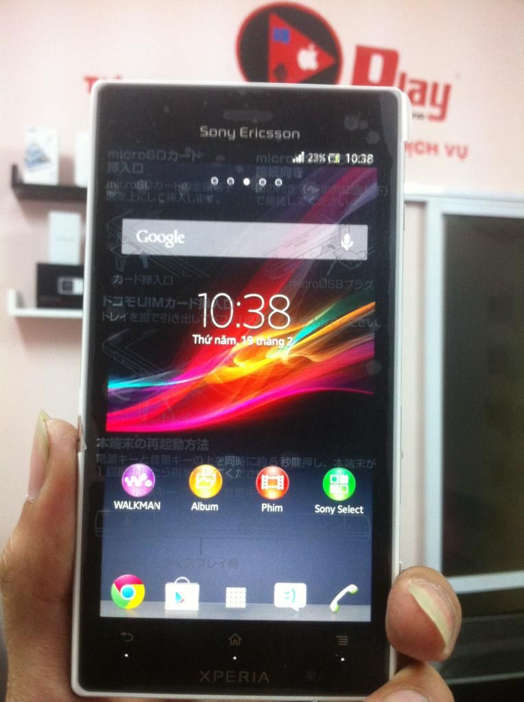 SONY ACRO S HD (LT26w hàng Nhật Bản) Hút khách vì cấu hình cao-chống nước + Giá rẻ - 4