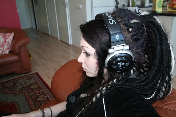 Cyber Goth Headphones