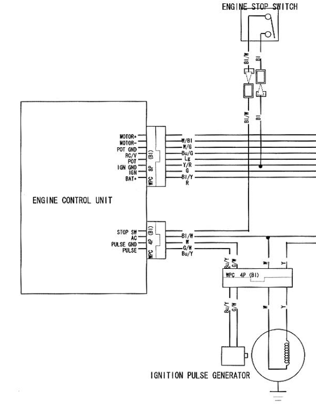 Honda cr250 electrical diagram #7
