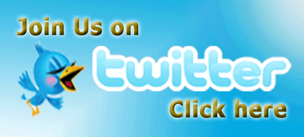 Join us on twitter