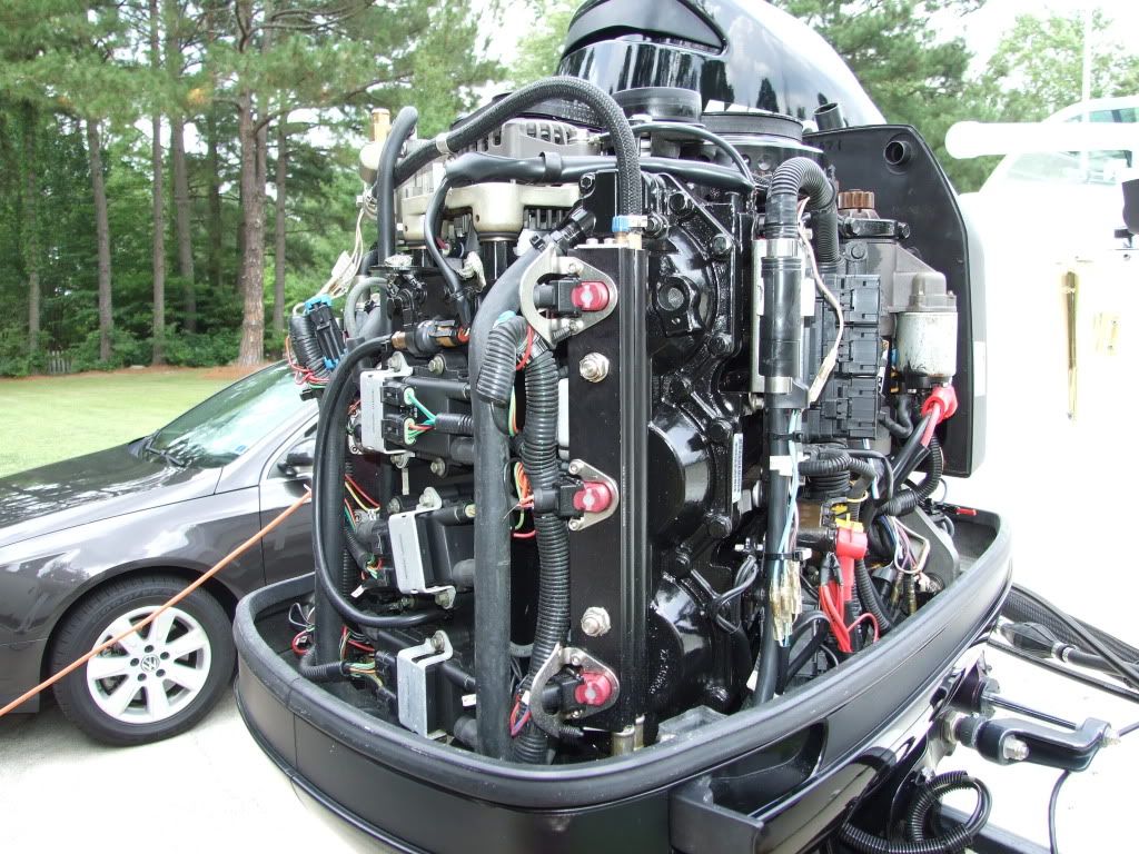 E-tec vs Optimax - Page 2 - The Hull Truth - Boating and ... 115 johnson trim motor wiring diagram 