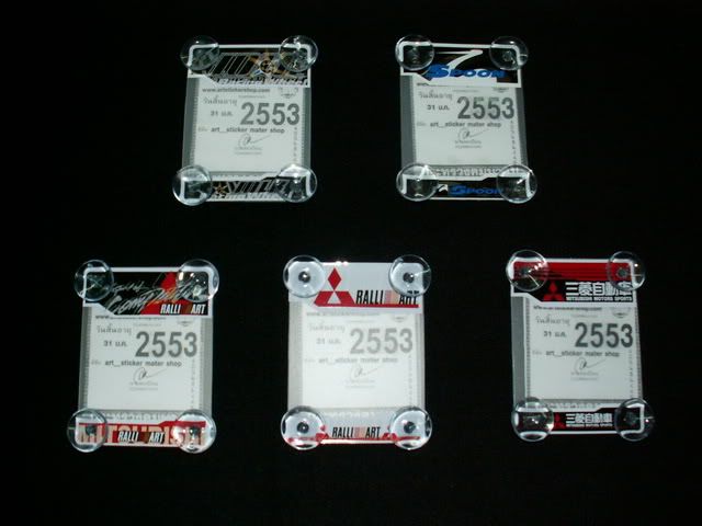 [ขาย] ชุดแต่ง Honda New Model ติดตั้งถึงบ้าน / กรอบป้าย,ป้ายพับ,กันสาด,Logo,Sticker ส่งฟรี