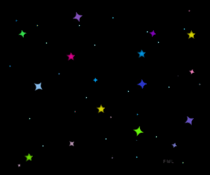 Twinkle stars Myspace Backgrounds