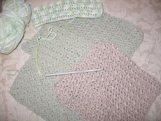 Crochet washcloths