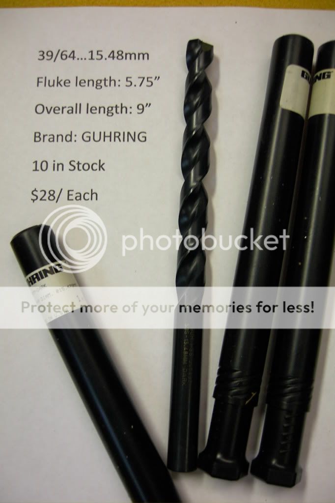 New Parabolic Drills for Sale