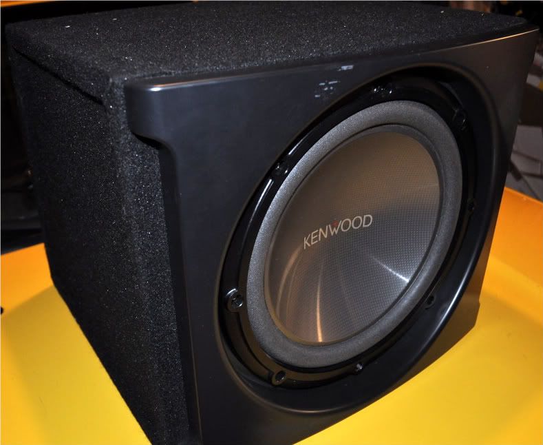 Kenwood KFC W3012 12 Sub with Polk Audio Enclosure  