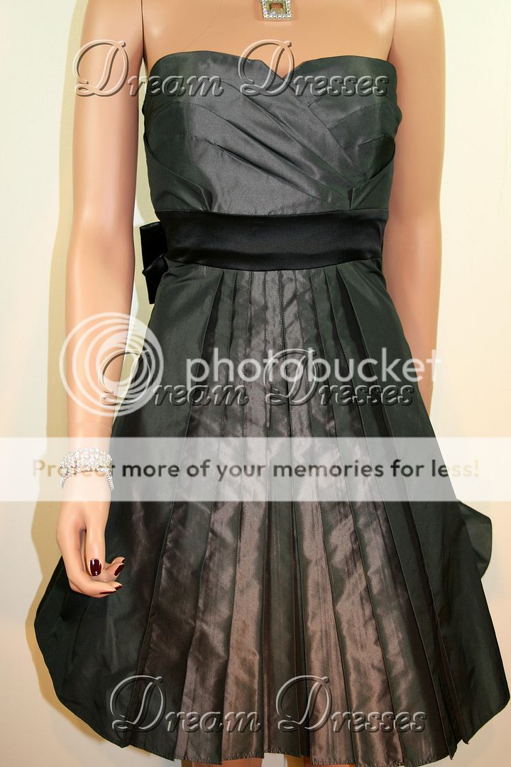 BNWT Karen Millen Grey Taffeta Dress Size 10 RRP £180  