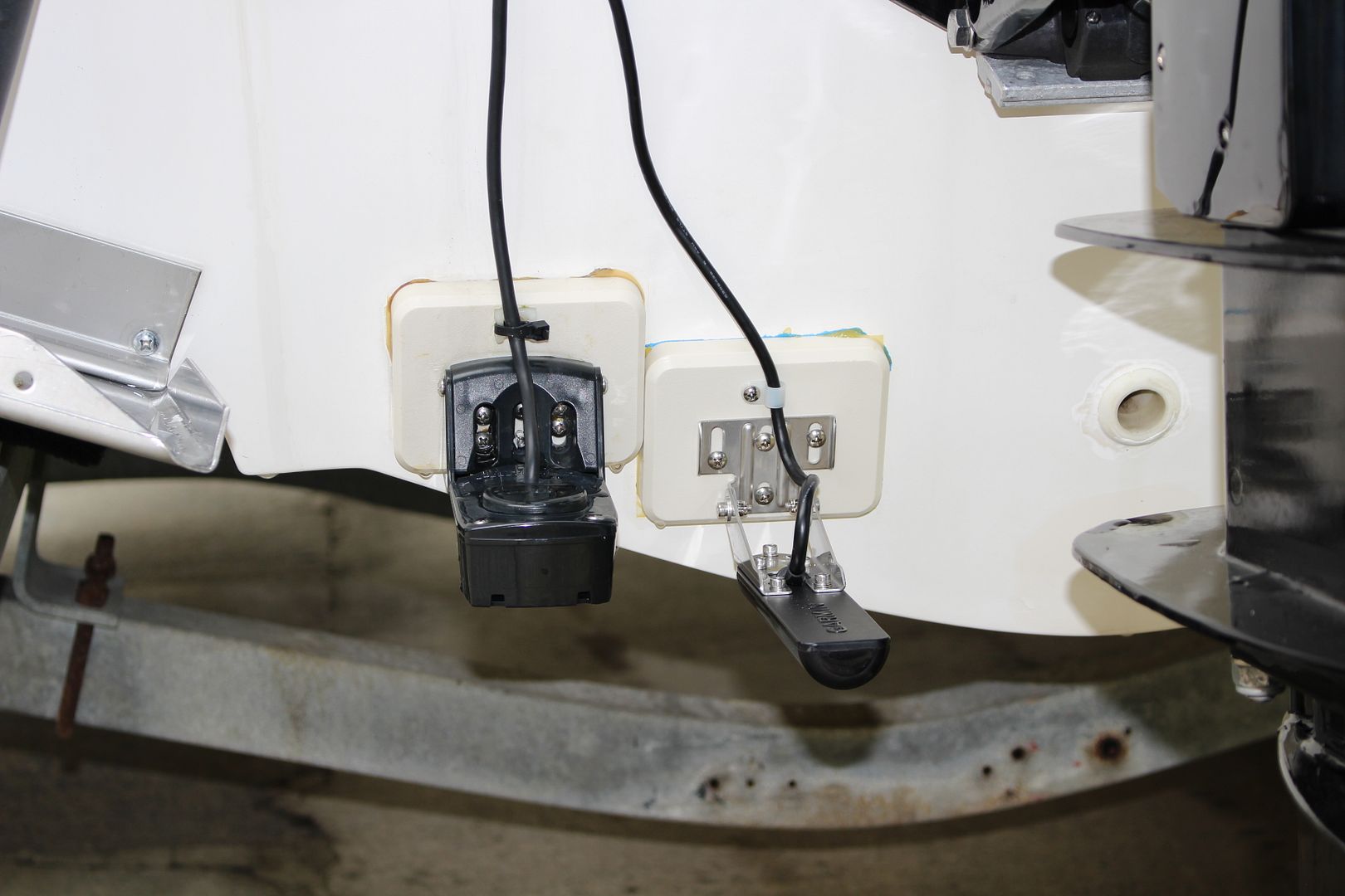 Installing a 2nd Garmin 12 pin DVu/Svu Transducer - The Hull Truth ...