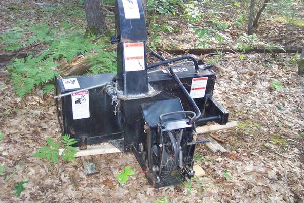 BERCO snowblower, cab & chains for lngersoll-Hermon Maine